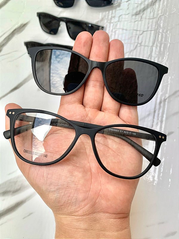 Óculos Clip-on Unissex - 3003