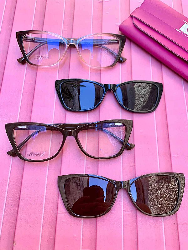 Óculos Clip-on Feminino - Lina