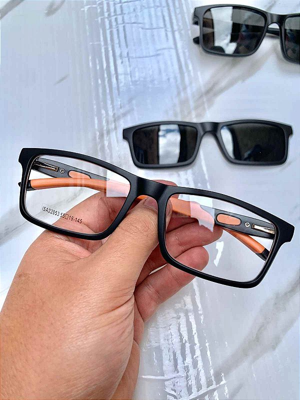 Óculos de Grau Clip-on Masculino - Sam