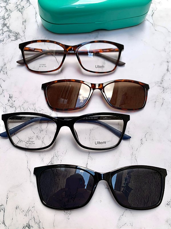 Armação Clip-on Feminina - F0001