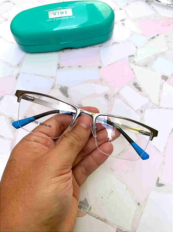 Óculos Fio de Nylon em Metal - ISA21025