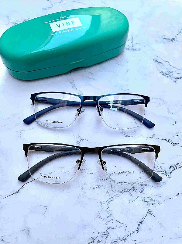 Óculos Fio de Nylon em Metal - 8031