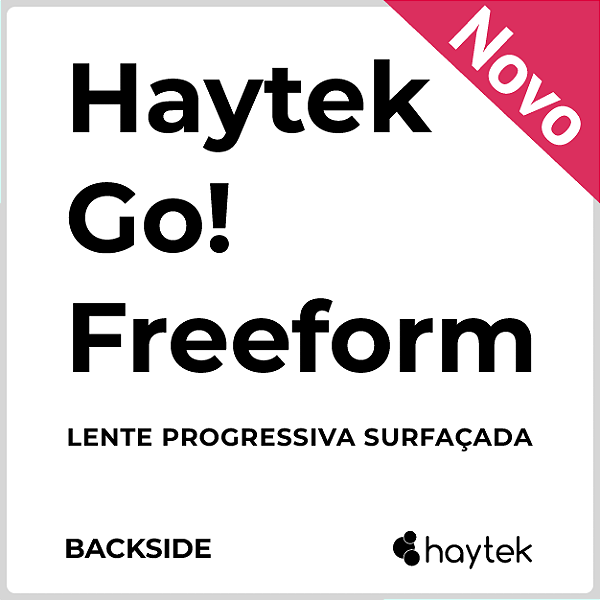 Lentes Haytek Go FreeForm Progressivas
