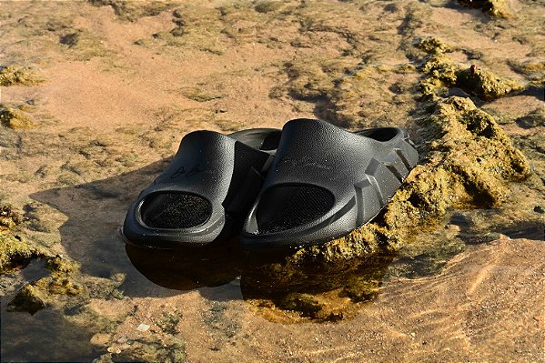 Chinelo Preto Nuvem De Buenas