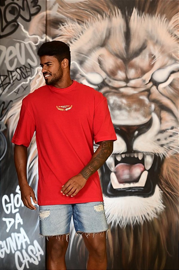 Oversized Vermelha Asa Luxury 2018