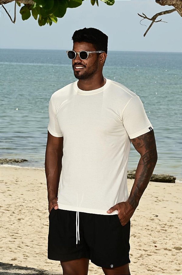 Camisa Off-White 100% Algodão