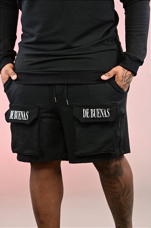 Bermuda Cargo Moletinho 2 Bolsos Street