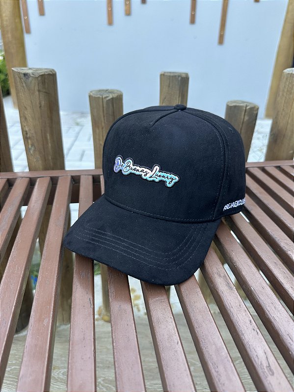 Boné Preto De Buenas Luxury Furta-Cor De Buenas