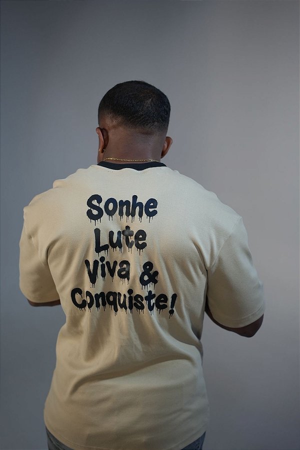 Oversized Bege Vibes De Buenas