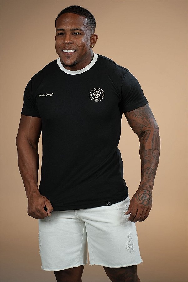 Camisa Preta Luxury Concept Db Circular