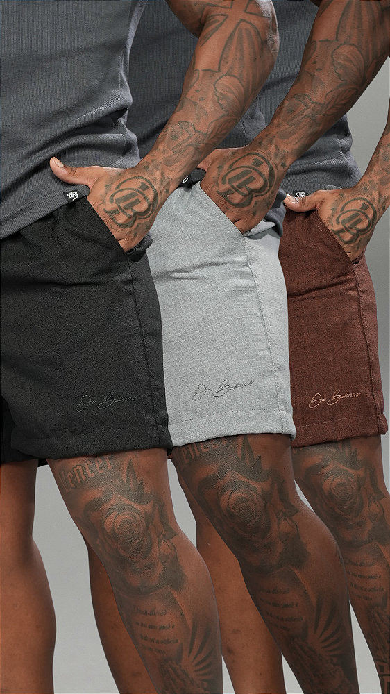 Kit 3 Bermudas De Buenas