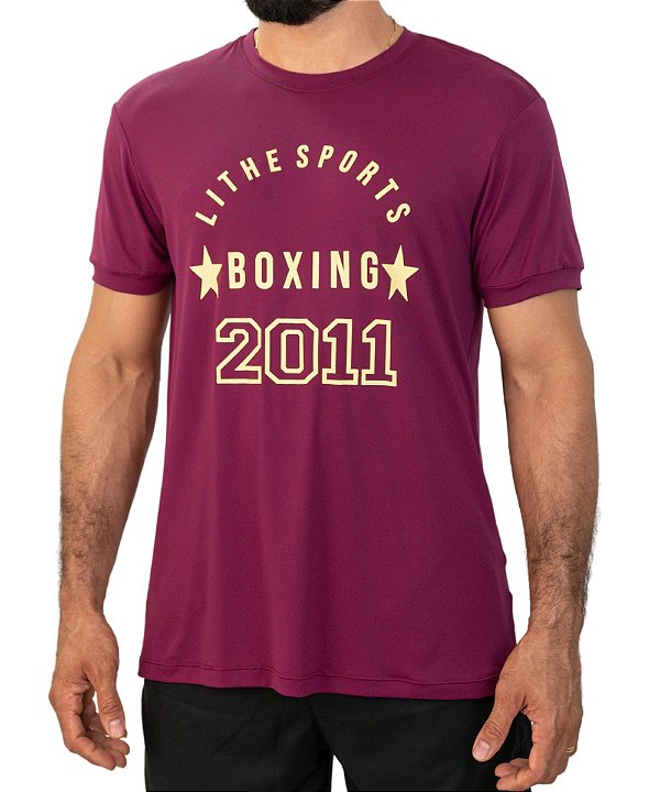 Camiseta Dry Masculina Boxing Roxa