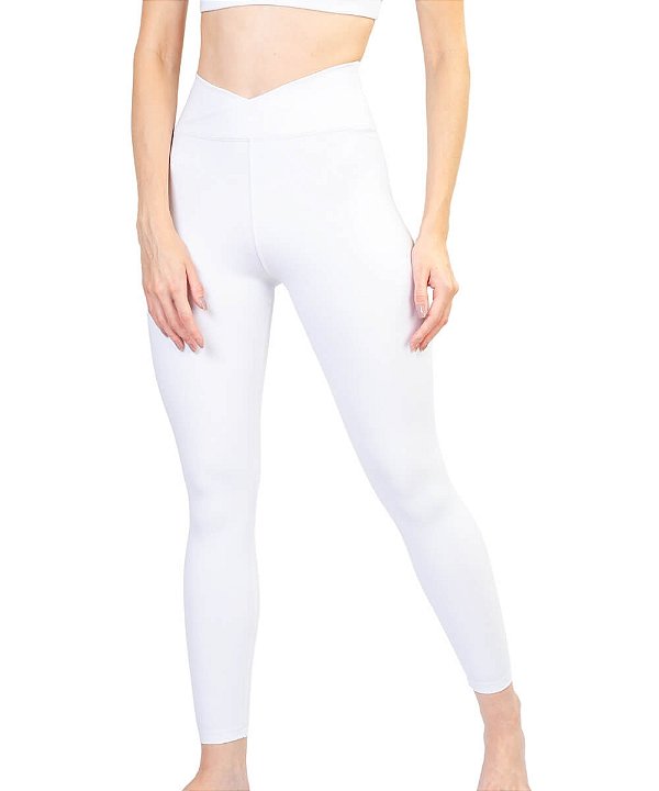 Legging Cós V Lithe Branca