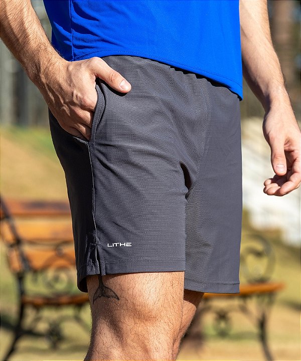 Shorts Masculino Comfort Cinza