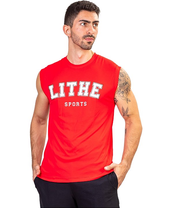 Regata Machão Lithe Vermelha