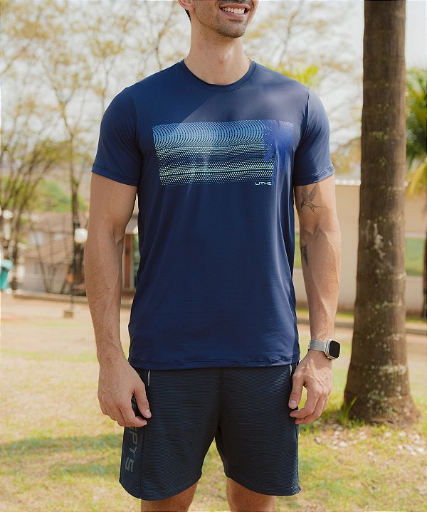 Camiseta Dry UV Thermo Fusion Marinho