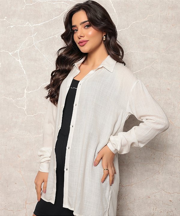 Camisa Feminina Ampla