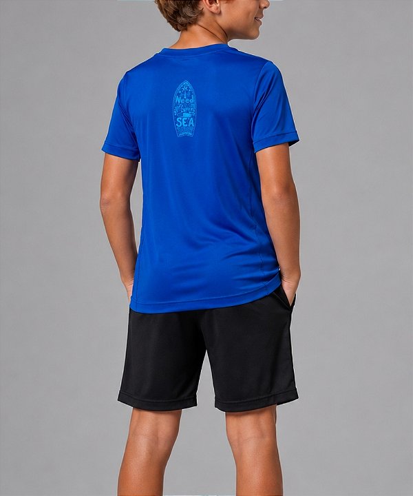 Camiseta Infantil Uni Prancha Royal