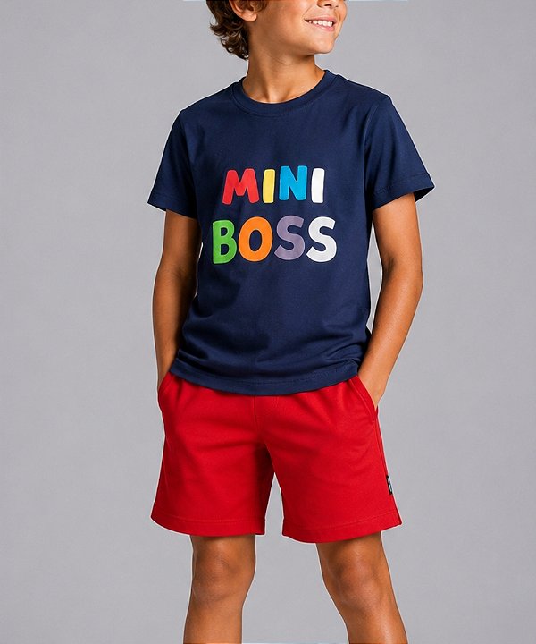 Camiseta Infantil Dry Mini Boss Marinho