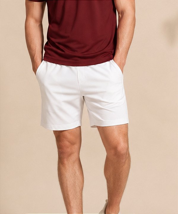 Bermuda Masculina Comfort Branca
