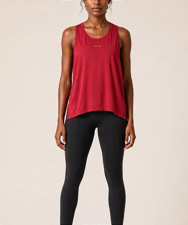 Regata Feminina Hit Lithe Vermelho
