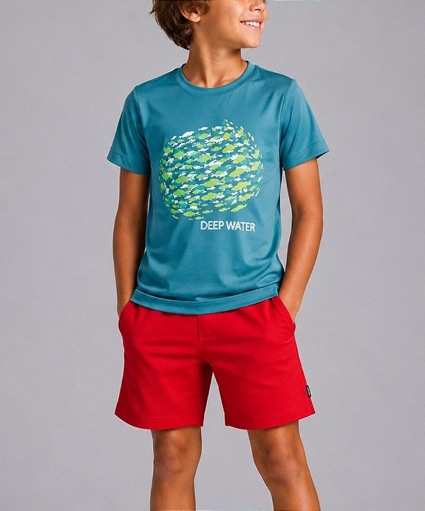 Camiseta Dry Infantil Deep