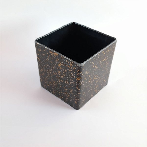 Vaso quadrado mesclado