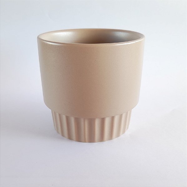 Vaso de Cerâmica bege