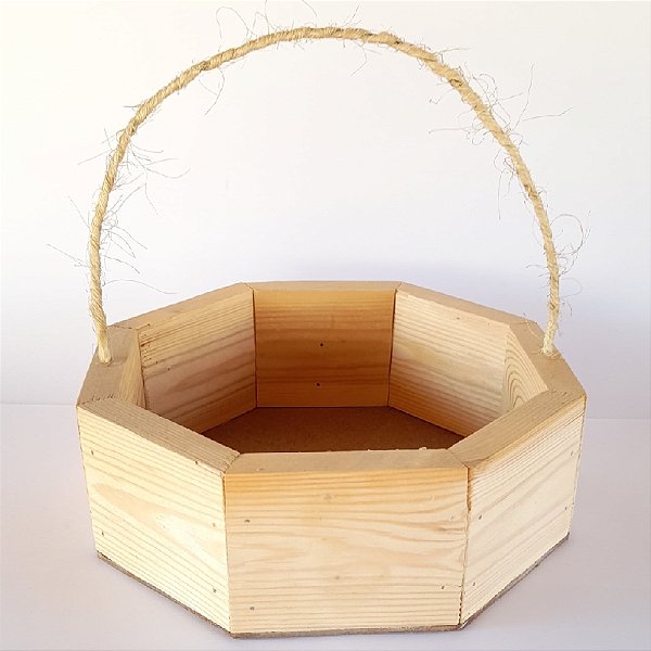 CESTA DE MADEIRA P