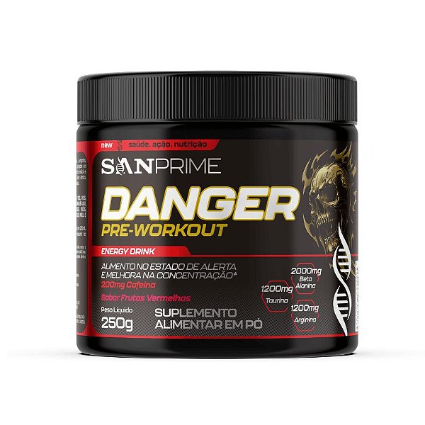 Pré Treino Danger Elite Oxigênio Sabor Melancia em Promoção na