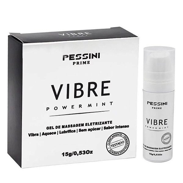 VIBRE GEL ELETRIZANTE POWER MINT 15G PESSINI - 27436