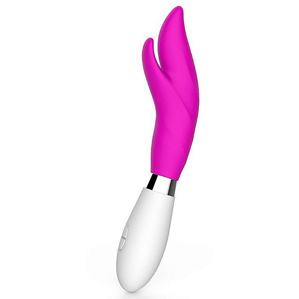 MASSAGEADOR PONTO G E CLITORIS VV063 GREEN BABY PINK - 6573