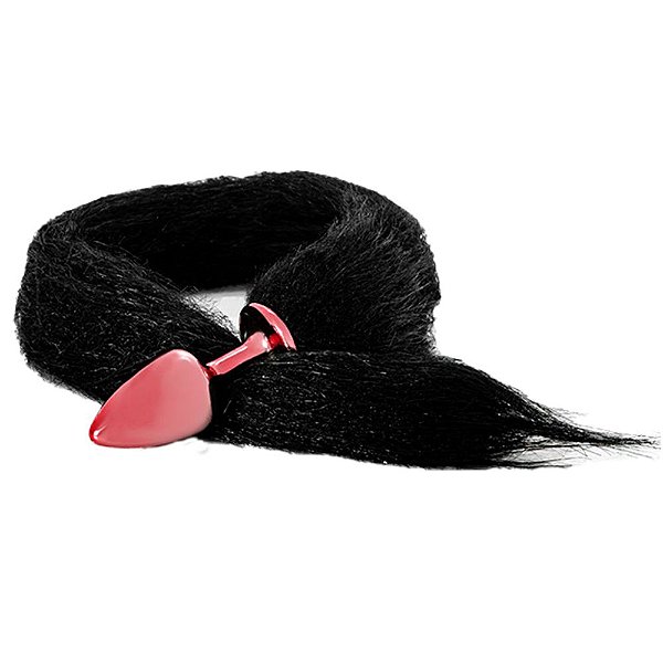 Plug Rosa Rabo Preto HARD - HA116RP