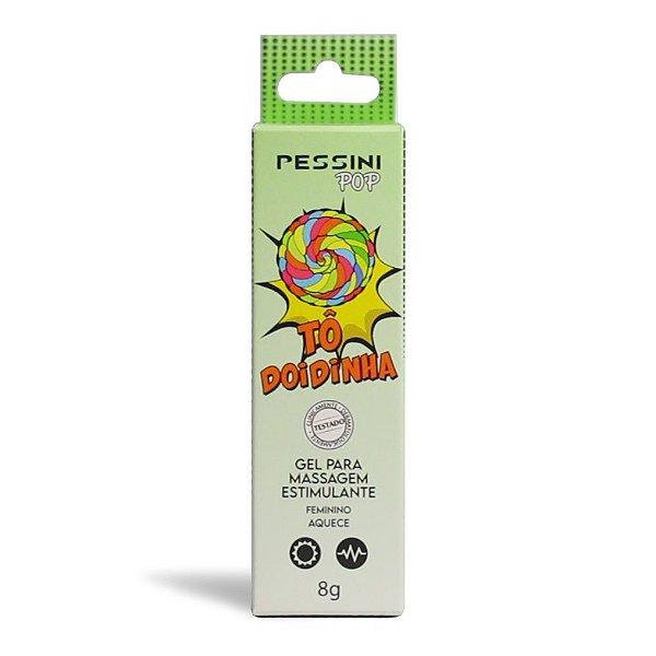 TÔ DOIDINHA POP GEL ESTIMULANTE 8G PESSINI - 23710