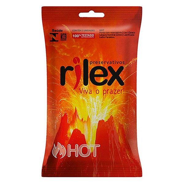 PRESERVATIVO HOT C/03UN RILEX - 298