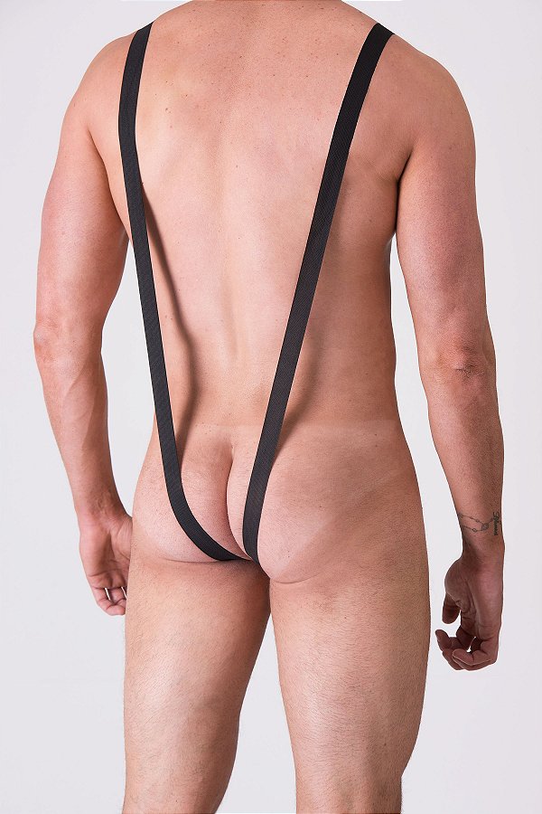 SUSPENSÓRIO PRETO SEXY FANTASY - 1200