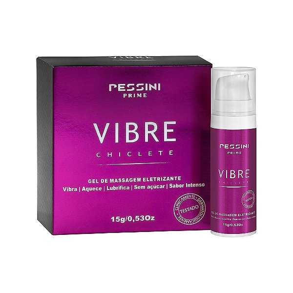 Vibre Gel Eletrizante Chiclete 15g Pessini - 22908