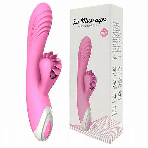 VIBRADOR AIDAN SEX MASSAGER DIBE IMPORTADO - 6036