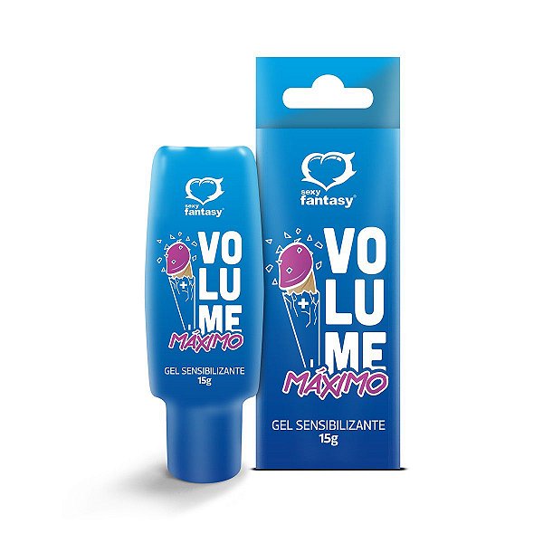 VOLUME MÁXIMO SENSIBILIZANTE GEL 15G SEXY FANTASY - 4750