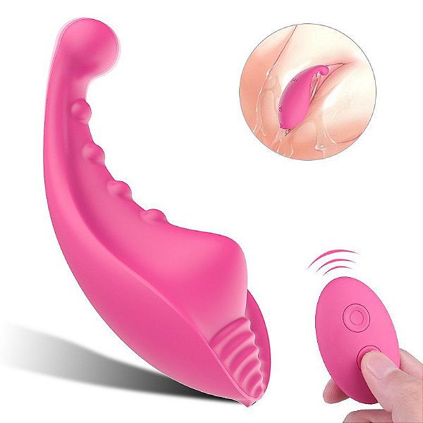 Vibrador Clitóriano USB Com Controle Remoto - 6931