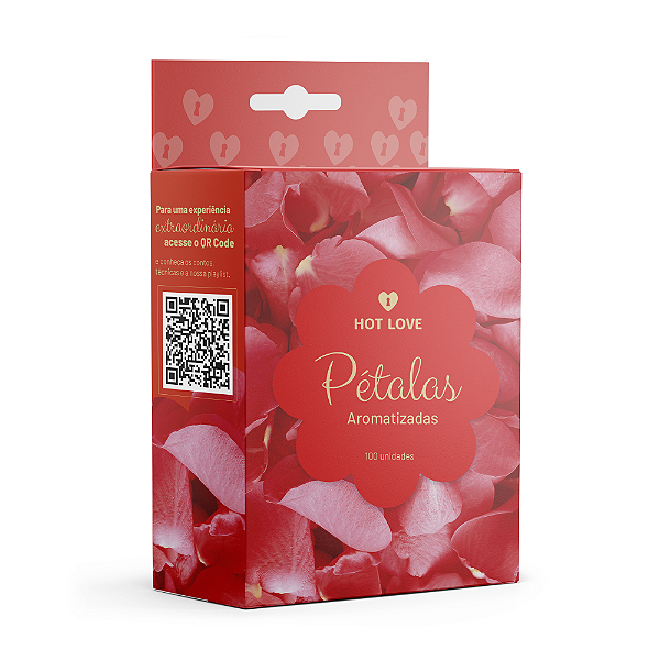 Pétalas Aromatizadas C/100un Hot Love - Hl100