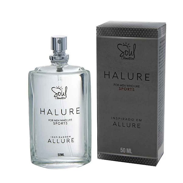 Deo Colônia Halure For Men Who Like Sports 50 Ml Soul Cosméticos