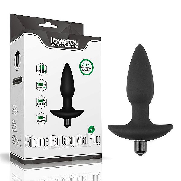 PLUG ANAL C/ VIBRO LOVETOY - 6748