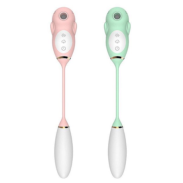 Vibrador de Ponto G e clitóris Formato de Ratinho - 8168