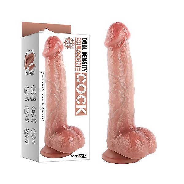Pênis Realístico com ventosa 23,0 x 4,7 cm - 8336