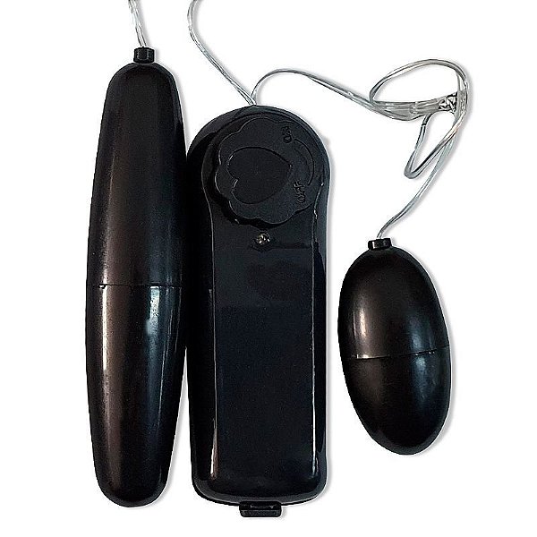 Vibrador Bullet Capsula Dupla - 6408