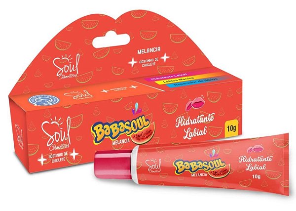 Hidratante Labial 10g Melancia Soul Cosméticos - 2051