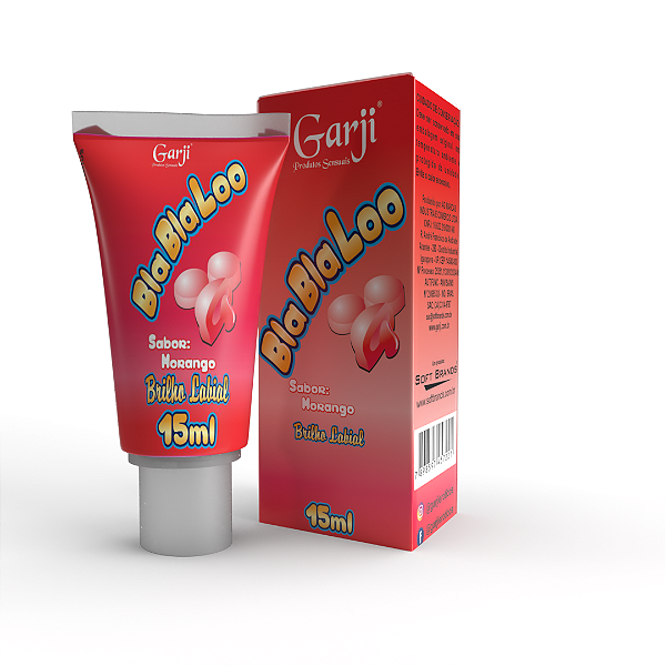 Brilho Labial Blablaloo Morango 15ml Garji - 3684