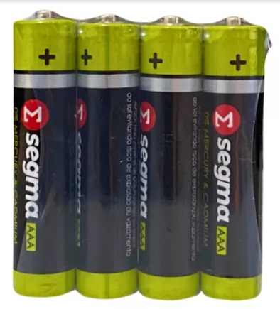Pilhas AAA Power UP 4un Segma - SEG02