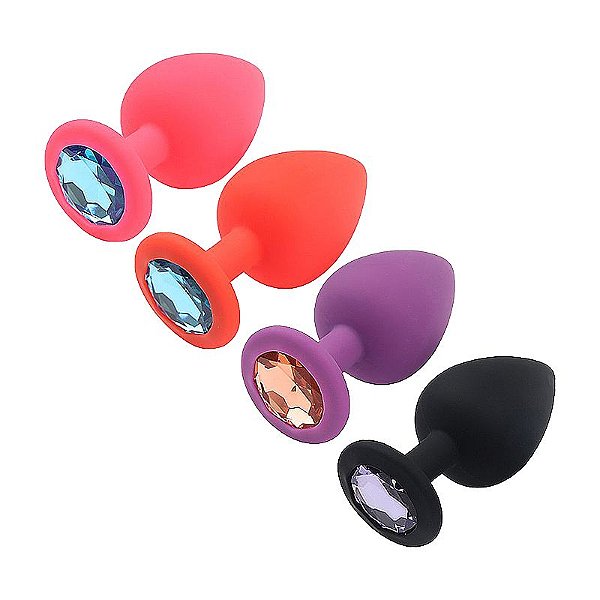 Plug Anal de Silicone G - 7204